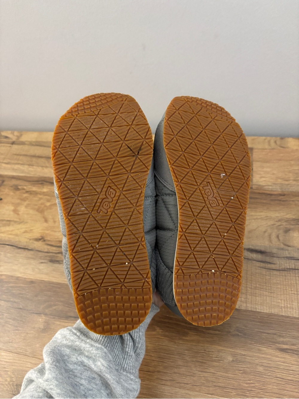 Teva Kids ReEMBER Slip On Eco Friendly Shoes Grey Youth - Picture 7 of 9